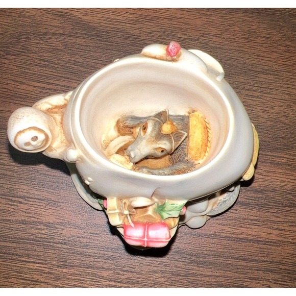 Harmony Kingdom Snowdonia Fields Snowmen Holiday Trinket Box Retired‎ NIB - Picture 4 of 12